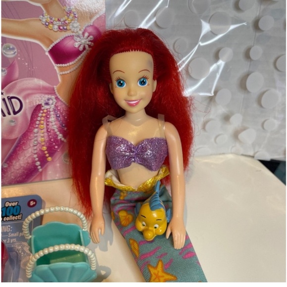Vintage Disney Tyco Tropical Little 🧜♀️🌴Mermaid Ariel doll bundle - Picture 1 of 9